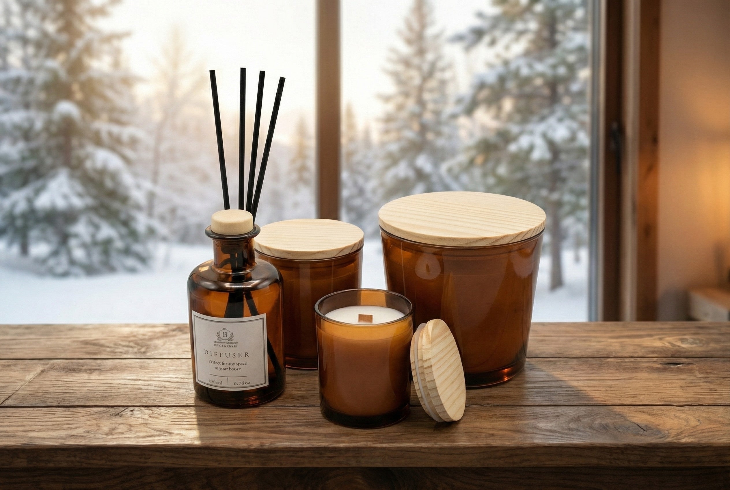 מארז ריחני אמבר Luxury