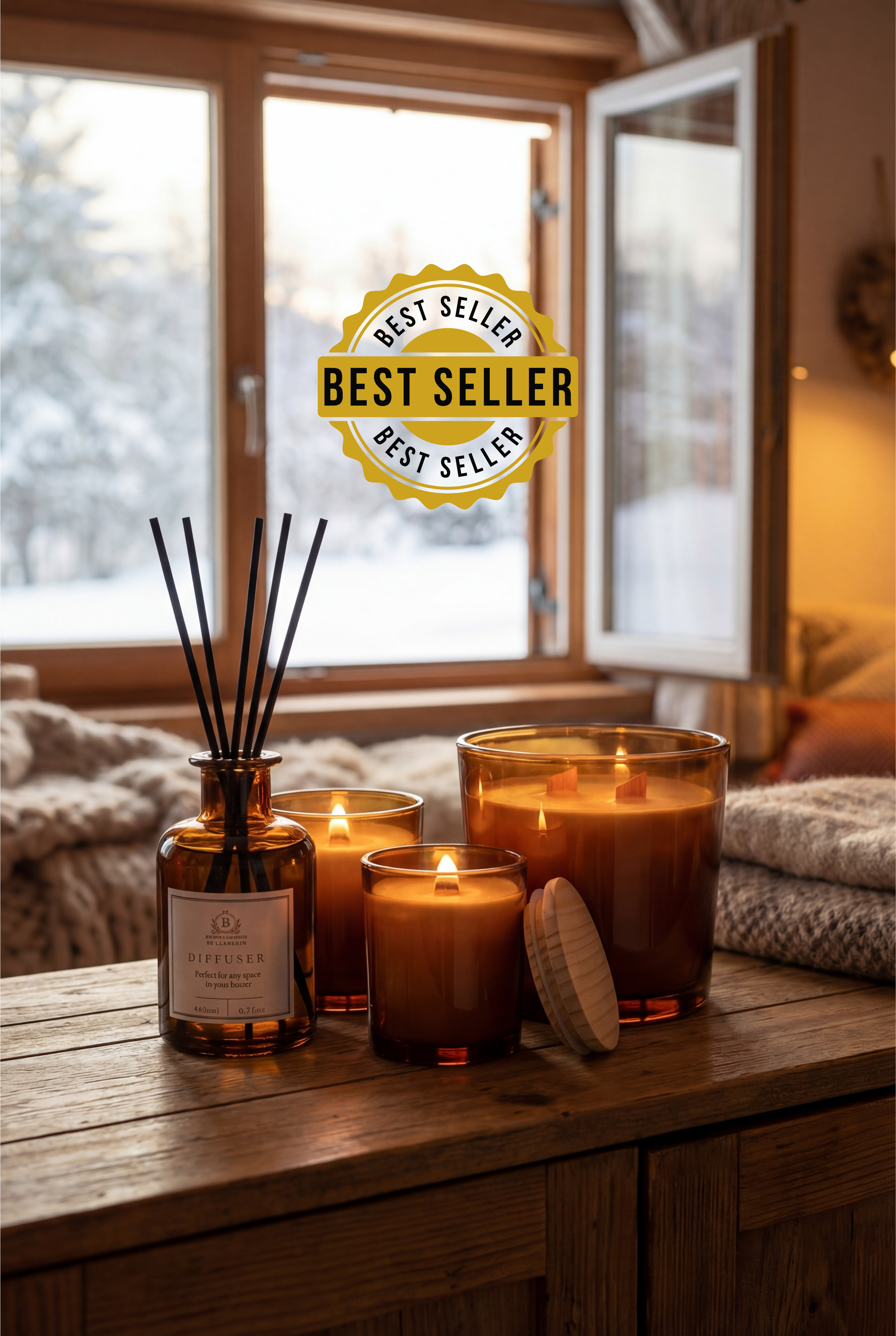 מארז ריחני אמבר Luxury