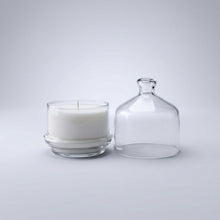 נר פעמון זכוכית שקוף